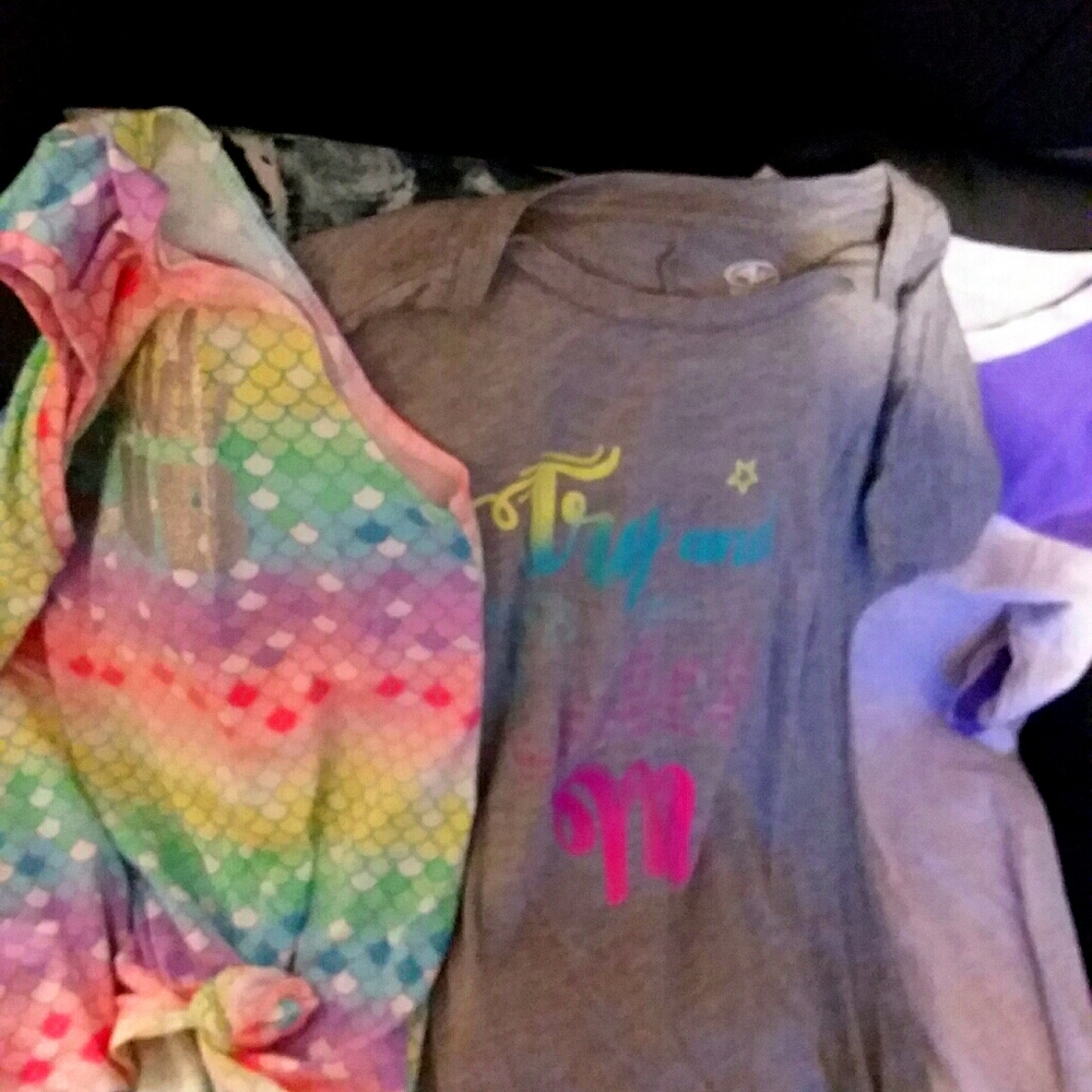 Girls short sleeve shirt bundle